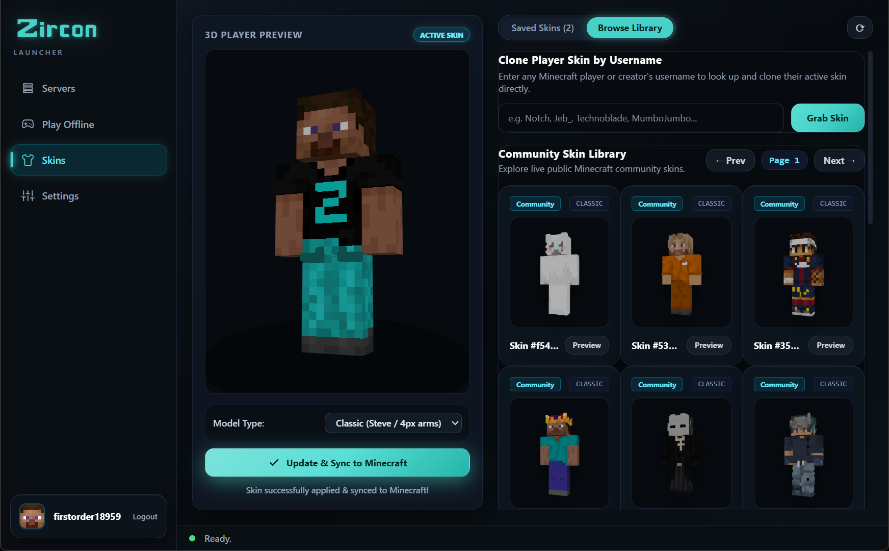Community Skin Library